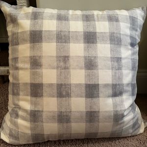 Gray Rhett Check Pillow Sham